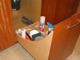 Drawers under the sink